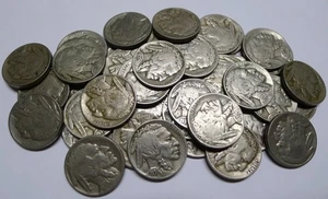 Rollo de 40 BONITOS níquel búfalo fecha completa! ¡Muchos con marcas de ceca! - Imagen 1 de 1