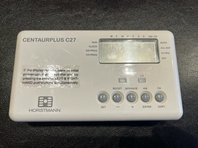 Horstmann Centaurplus C27 Central Heating and Hot Water Programmer - Image 1 of 2