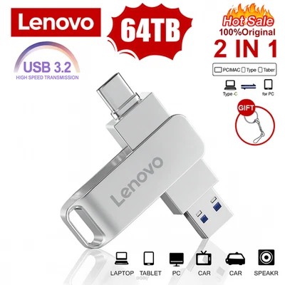 Chiavetta USB 1TB - 64Tb USB 3.0 Alta Velocità Pen Drive Compatibile Pc e Laptop - Immagine 1 di 4