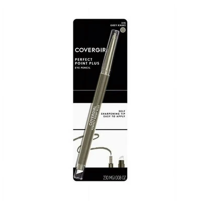 Covergirl Perfect Point Plus Eye Pencil 215 Grey Khaki Eyeliner w/ Smudger RARE - Image 1 of 2