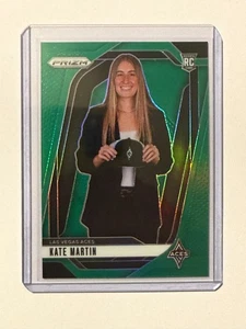 KATE MARTIN 2024-25 PANINI PRIZM WNBA ROOKIE VARIATION GREEN RC - Picture 1 of 2