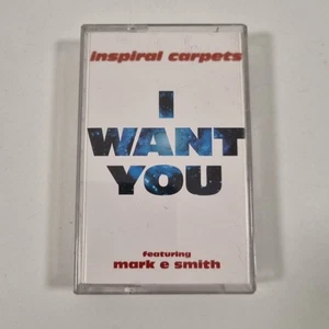 Inspiral Carpets & Mark E Smith I WANT YOU Cassette Single DUNG24C*UK 1ST ISSUE* - Picture 1 of 5