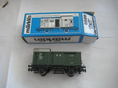 Marklin H0 4699 DRG Baggage Car w/doors open on both sides in its original box - Image 1 of 4