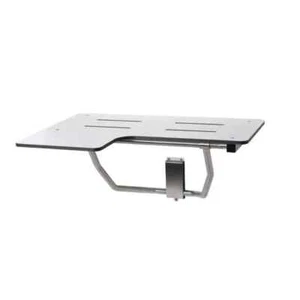 Seachrome 32 Zoll x 22,5 Zoll Wende-Transferwanne/Duschesitz klappbar in weiß - Bild 1 von 8