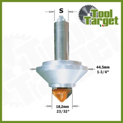 Fresa con Anello di Guida per Intagli a 90° - 3D Carver - Image 1 of 4