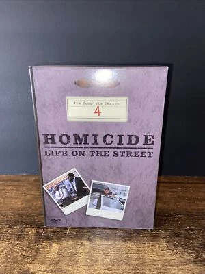Homicide: Life on the Street - Complete Fourth Season 4 (DVD, 2004, 6-Disc Set) Foto 1 de 4