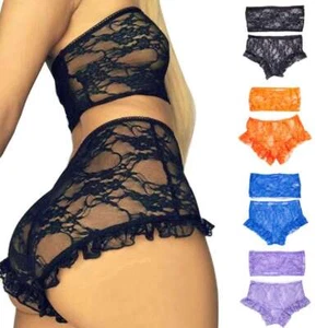 Abito donna sexy lingerie pizzo perizoma intimo babydoll pigiama da notte - Foto 1 di 16