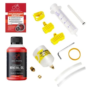 Entlüftungskit für Shimano Bremsen Entlüftungsset Bleed Kit inkl. Mineralöl  - Bild 1 von 5