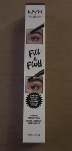 NYX Professional Makeup Fill & Fluff Eyebrow Pencil Pomade - Clear Full Size NIB - Picture 1 of 3