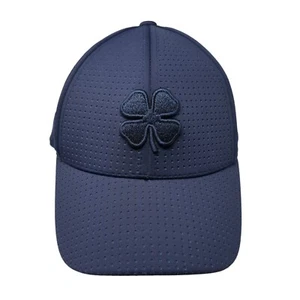 Live Lucky Fitted Baseball Cap Blue XL Breathable Mesh Embroidered Black Clover - Picture 1 of 9