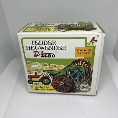 Czech Toy Tractor Accessory Tedder Kovap Agro Farming Collectible - Image 1 of 4