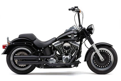 Cordones COBRA 3" Serie Nh Negro Fat Boy/Dce 07 17 6041B Foto 1 de 3