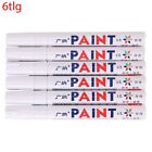 Oil Based Paint Pen for Car Tire Lettering Fast Drying & Permanent 6PC