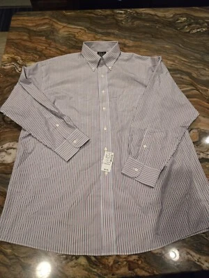 Lote de 4 camisas de vestir Jos A Bank Traveler's Pinpoint Collection 17-33 azules nuevas con etiquetas Foto 1 de 4