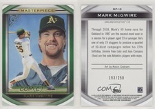 2019 Topps Gallery Masterpiece Green /250 Mark McGwire #MP-18