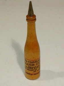 Vintage Bottle Shaped Mechanical Pencil Charles Liquor Stores Newark, NJ - Picture 1 of 4