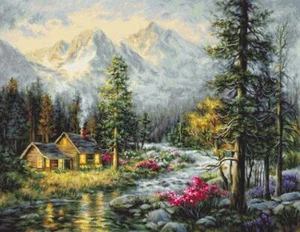 Camper's Cabin B610L Luca-S Counted Cross-Stitch Kit - Picture 1 of 3