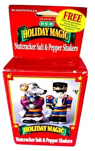 Nussknacker Salz & Pfefferstreuer Holiday Magic American Greetings - Bild 1 von 12