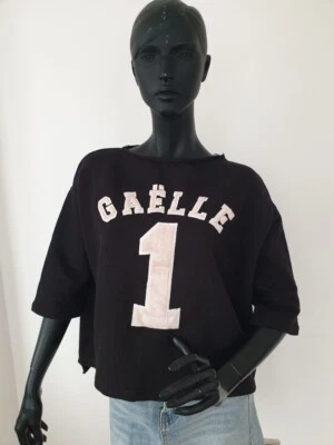 3455 Gaelle Bonheur Paris Felpa da donna in cotone, taglia 1 - Nero - Immagine 1 di 4