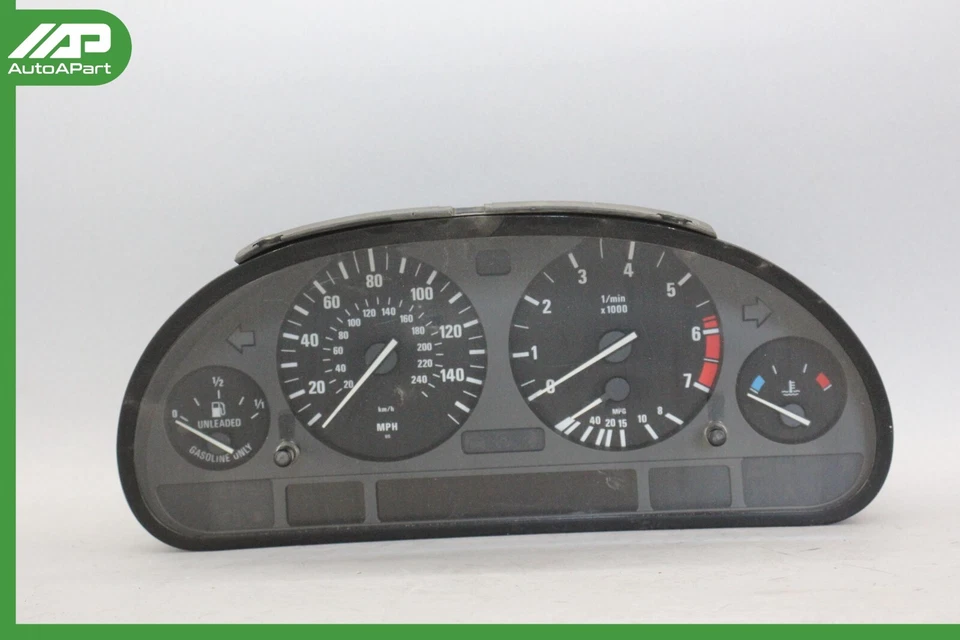 ✅ 04-06 BMW E39 E53 X5 3.0L MPH Speedometer Gauge Cluster Unit 88311242 OEM - Image 1 of 4