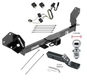 Trailer Tow Hitch For 16-18 Buick Envision Complete Package w/Wiring 1-7/8" Ball - Picture 1 of 12