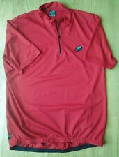 Briko Red Cycling Short Sleeve Shirt Men's USA Size XL