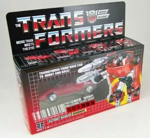 NEW Transformers G1 Sideswipe reissue MISB Gift free shipping - Picture 1 of 8