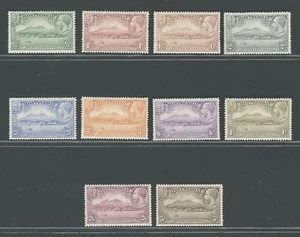1932 Montserrat, Stanley Gibbons n. 84-93 - 300 Anniversary of Settlement - seri - Picture 1 of 1