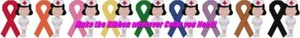 CROSS STITCH+ CRAFT PATTERN Peanuts Lucy Van Pelt Nurse Ribbon Health Awareness - Picture 1 of 24