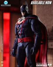 DC MULTIVERSE Action Figure EARTH 2 BATMAN Da 7 Pollici – BATMAN: ARKHAM KNIGHT, Collezionabile Con Base E Batarang - 4
