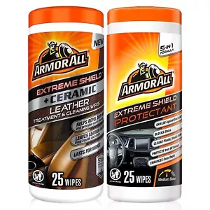 Ceramic Car Leather Cleaning Wipes Use on Heated Seats and Leather Surfaces I... - Picture 1 of 8