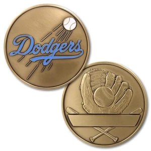 LOS ANGELES DODGERS GUANTE DE PELOTA DE BATE BÉISBOL MONEDA DESAFÍO Shohei Ohtani - Imagen 1 de 1