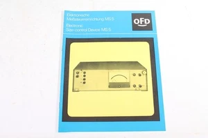 Old Brochure Measuring Control Device MS5 OFD - Picture 1 of 7