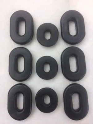 Ojales de marco de cubierta lateral 83551-300-000 1 juego de 9 Honda CB350 CB450 CB500 EE. UU. Foto 1 de 3