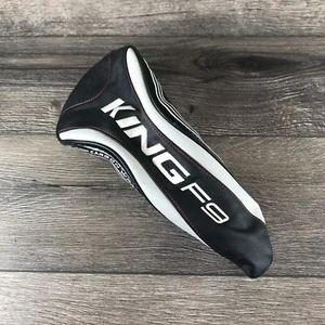 King Cobra F9 Speedback Driver Headcover Only Golf Head Cover Black White - Picture 1 of 8