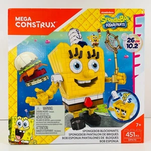 Mega Construx SpongeBob Blockpants SquarePants DPH70 NEW Sealed Mega Brands Inc. - Picture 1 of 11