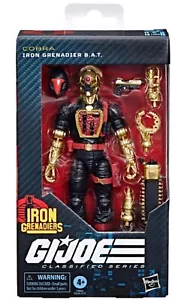 G.I. Joe Classified Series Iron Grenadier B.A.T. 6-Inch Action Figure IN STOCK - Picture 1 of 2