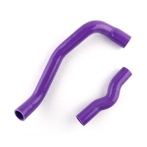 Fit Nissan skyline GTS R32 NA2 RB20DET RB25DET Silicone Radiator Hose Kit Purple - Picture 1 of 13