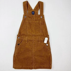 Gap Skirt Overall Skirtall Corduroy Size M / 8 Girls - New W/Tags - Picture 1 of 11