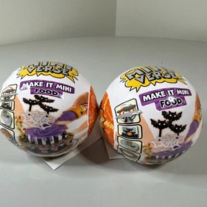MGA's Miniverse Make It Mini Food Halloween Series 2 SET of 2- NEW - Picture 1 of 4
