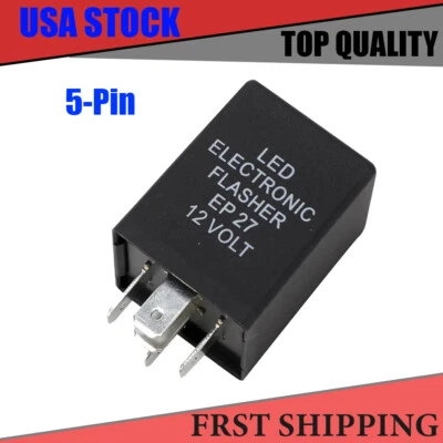 5Pin Turn Signal LED Flasher Relay Fix For Dodge Ram 1500 2500 3500 Pickup Viper - Imagem 1 de 4