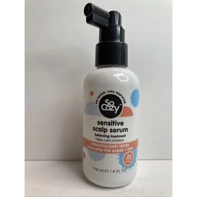 SO Acogedor Suero Sensible para Cuero Cabelludo para Bebés Niños Hecho en EE. UU. 4 OZ Foto 1 de 4