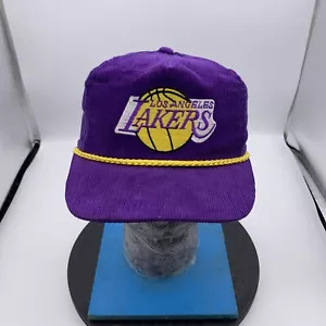 Sombrero Snapback Ajustable Pana Vintage NBA LA LAKERS Pro Classics de Universal - Imagen 1 de 8