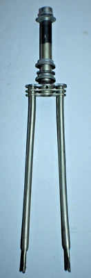Vintage Touring Road Bike Fork 27" 1" Threaded 170mm Steel Headset Fast Shipping - Image 1 of 4
