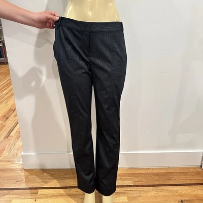 Новый Diane фон Furstenberg вечернее платье брюки Sz 14 черный $348 новый с Ярлыками тафта - Изображение 1 из 4