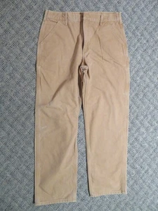 Carhartt Flannel Lined carpenter Jeans Mens 36x32 - Picture 1 of 6