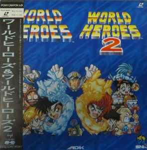 WORLD HEROES 1 & 2 LASERDISC IMPORT PCLP-00493 - Picture 1 of 1