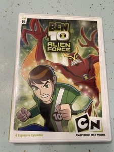 RARE BEN 10: ALIEN FORCE Volume 6 (DVD) Cartoon Network (1-Disc) - Picture 1 of 2