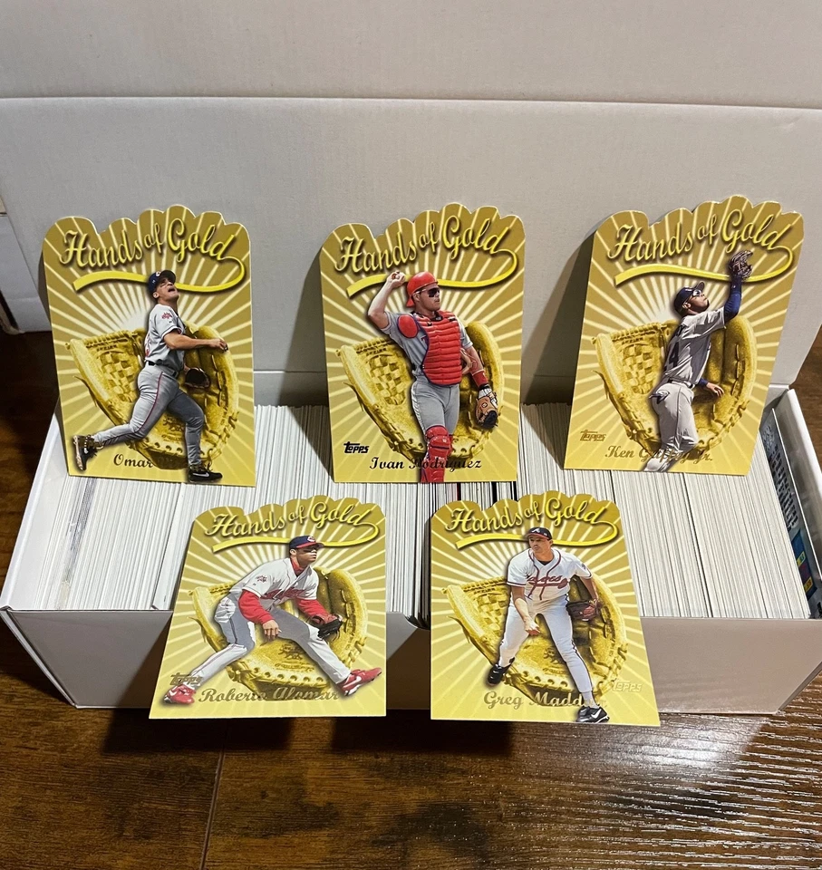 2000 Topps Series 1 &2 Baseball Card Complete Set (1 - 479) + Inserts - Image 1 of 4