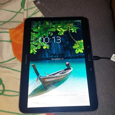 Samsung Galaxy Tab 3 16GB Schwarz Midnight Black WiFi, 10,1 Zoll GT-P5210 - Bild 1 von 3